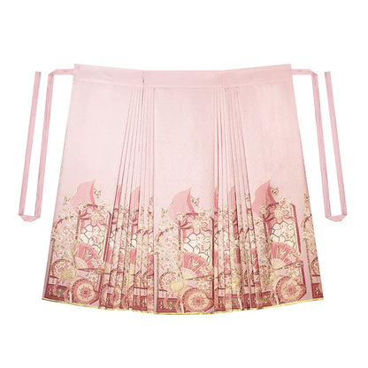 Ming Dynasty JX3 Inspired Modern Hanfu, Burning Peach 桃灼 (Preorder)