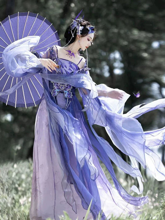 Night Butterfly - Wei Jin Style Qiyao Ruqun