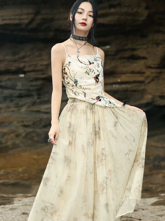 Neo-Chinese Style x Camisole: Cassia