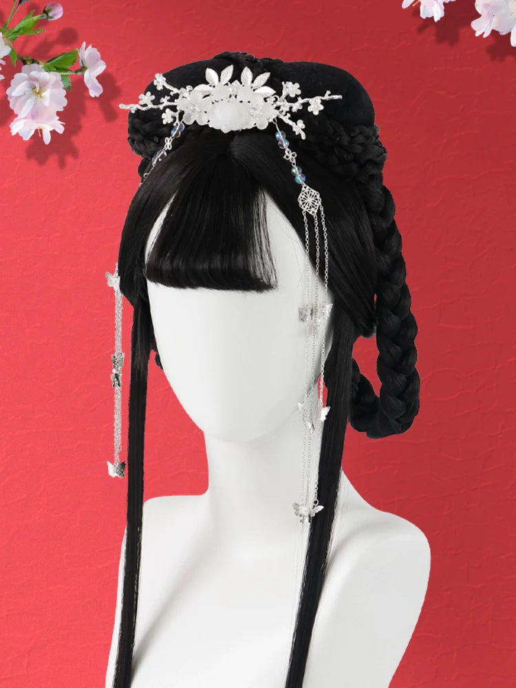Clear Snow - Chinese Style Hair Wig for Hanfu