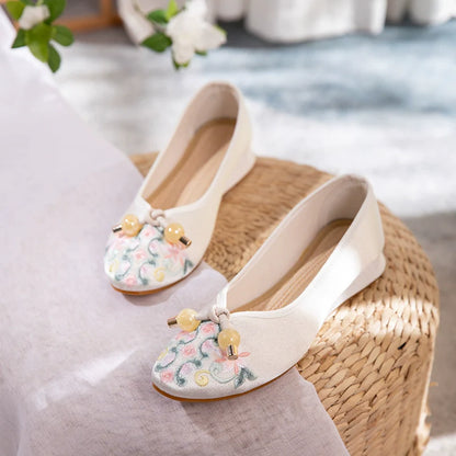 Ellie - Embroidered Cheongsam Shoes