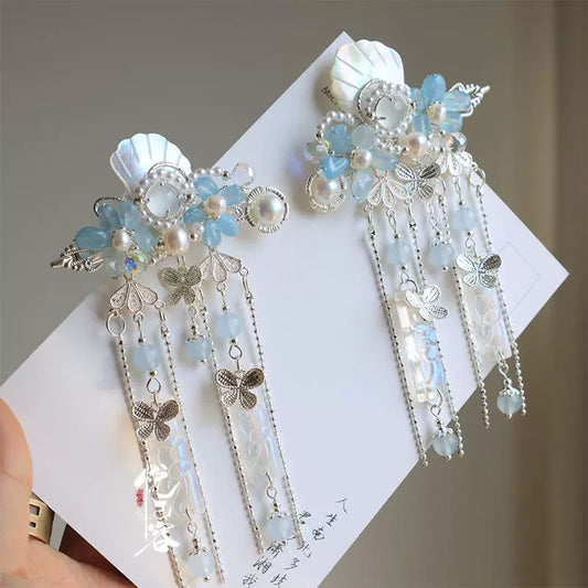 Hanfu Hair Accessories Set: Luo Xinghe
