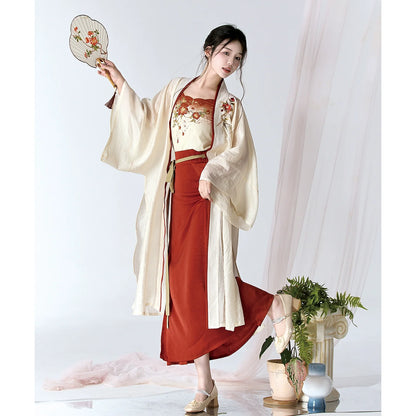 Song Dynasty x Modern Hanfu: Camellia 山茶 (Preorder)