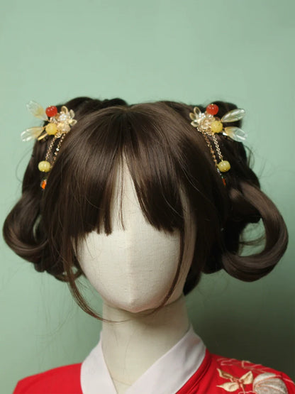 Hair Clip: Autumn Fruits