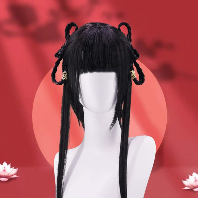 Sea Glow - Chinese Style Hair Wig for Hanfu