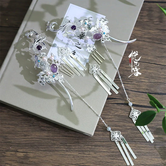 Hair Clip: Meteor Moon