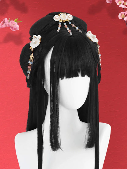 Joyful Heart - Chinese Style Hair Wig for Hanfu