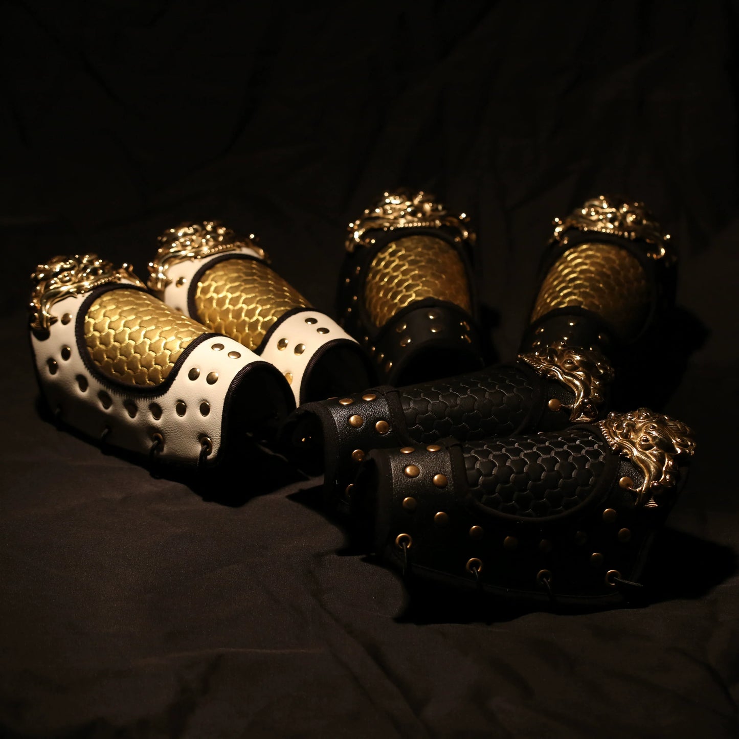 Dragonfire Prophecy - Wrist Guards for Hanfu