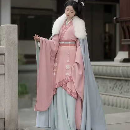 Xiaoyu 小玉 - Wei Jin Fairy Style Cross Collar Qiyao Ruqun