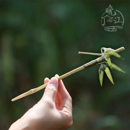 Hair Stick: Icy Bamboo