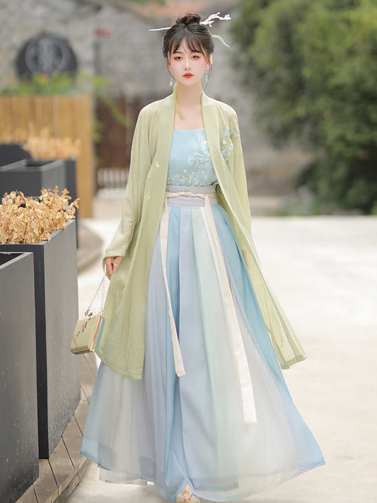 Menghua 梦华 - Song Dynasty Style Qiyao Ruqun Hanfu