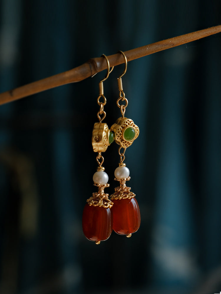 Ancient Eye Chinese Style Earrings