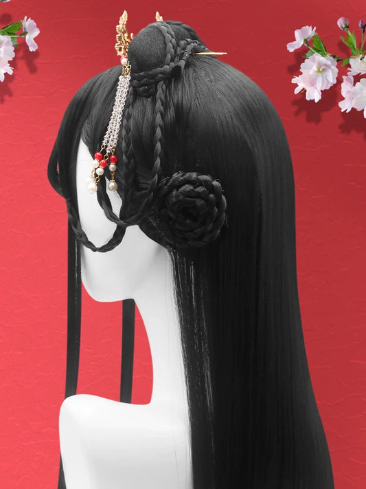 Reflecting Moon - Chinese Style Hair Wig for Hanfu