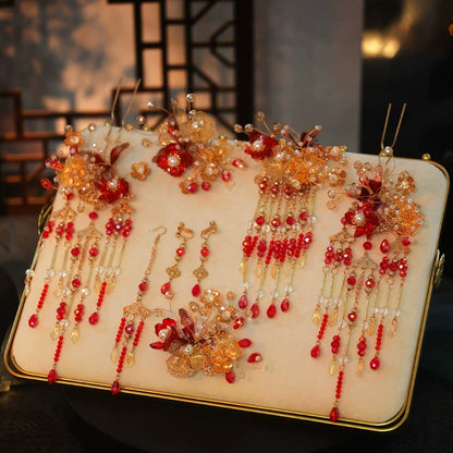 Chinese Wedding Hair Accessories: Embrace