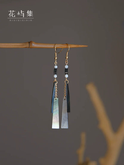 Ancient Shells Chinese Style Earrings