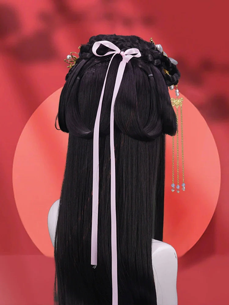 Listening to Rain - Chinese Style Hair Wig for Hanfu