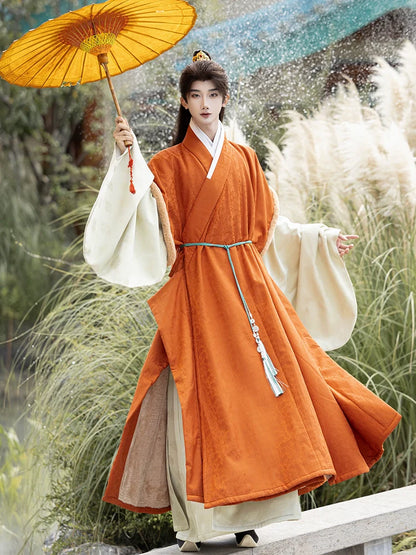 Ming Dynasty Winter Fleece Robe - Yiyu 奕屿