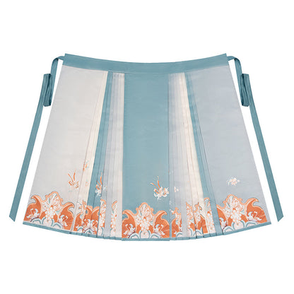 Outer Clouds 云外镜 - Cloud Collar & Mamianqun Ming Dynasty Hanfu Set
