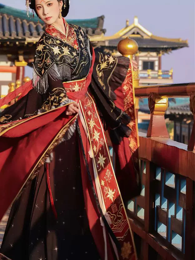 Star Goddess 星神 - Wei Jin Goddess Style Qiyao Ruqun Mythology Costume (Preorder)