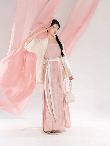 Peach Blossom Yogurt 桃花酪 - Song Dynasty New Chinese Style Outfit (Preorder)