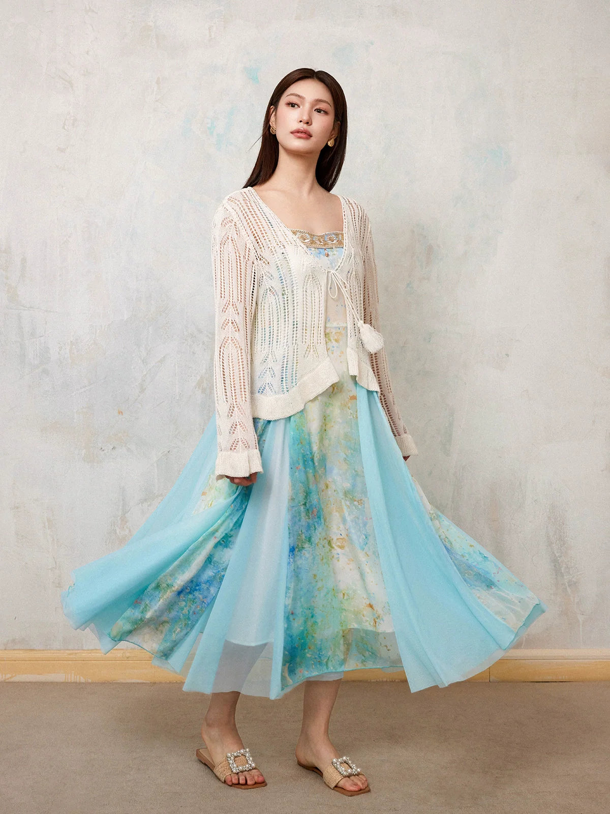 Moonlight Splash 月光海莉 - New Chinese Style Matching Set