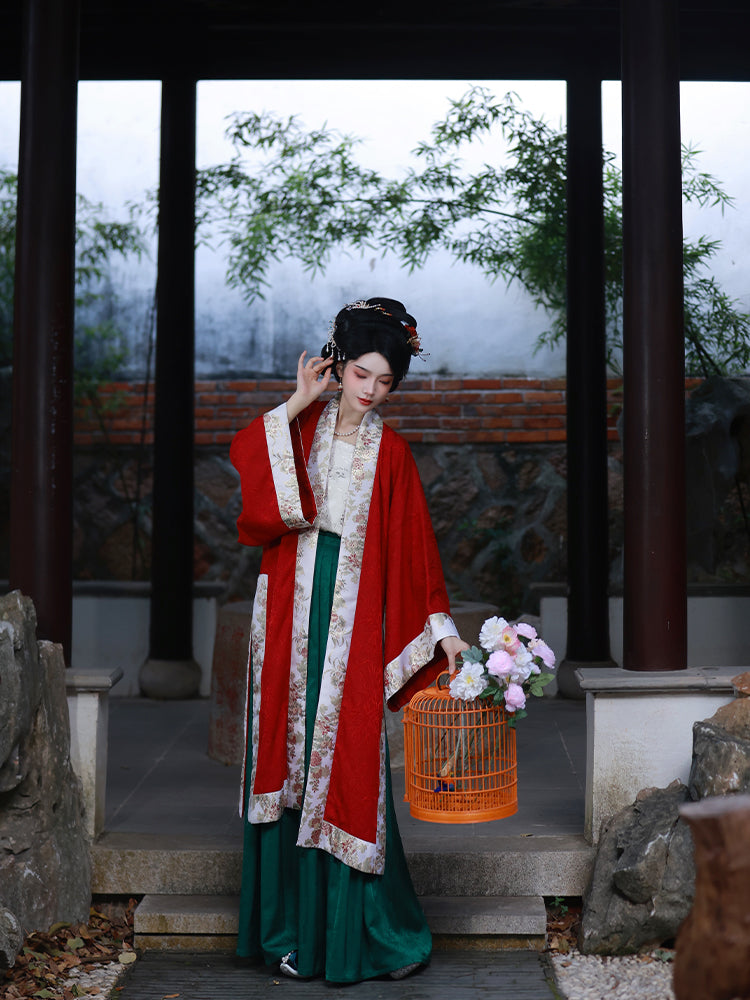 Immortal Garden 仙苑 - Song Dynasty Style Qiyao Ruqun Hanfu