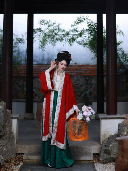 Immortal Garden 仙苑 - Song Dynasty Style Qiyao Ruqun Hanfu