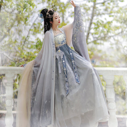 Xiaoxiang  潇湘 - Tang Dynasty Style Hanfu Dress Heziqun