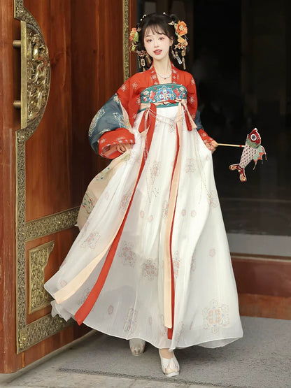Yurong 玉蓉 - Tang Dynasty Style Qixiong Ruqun