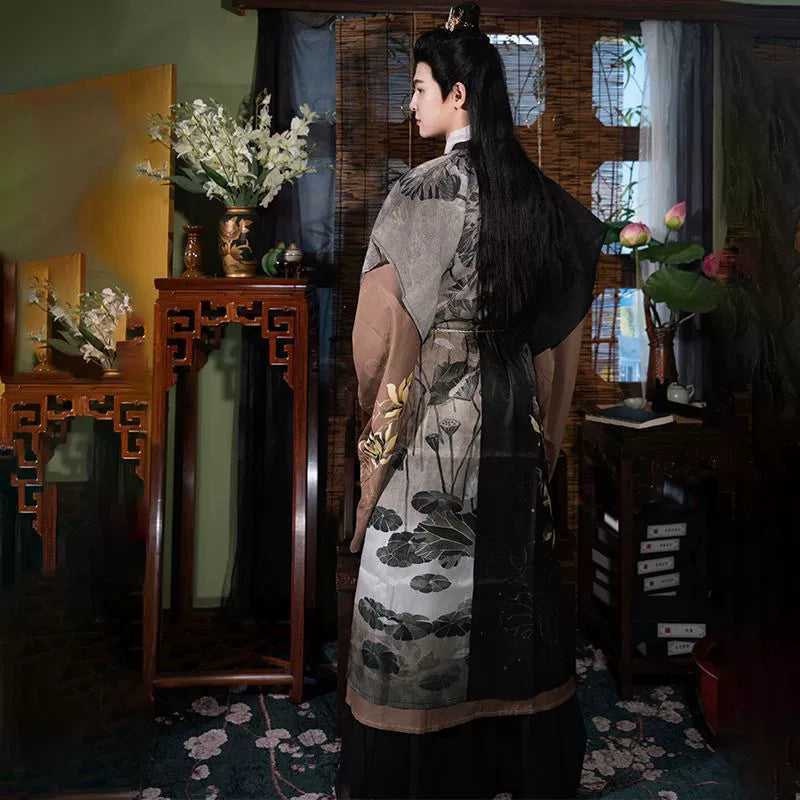 Ming Dynasty Taoist Robe - Lotus Pond 荷塘