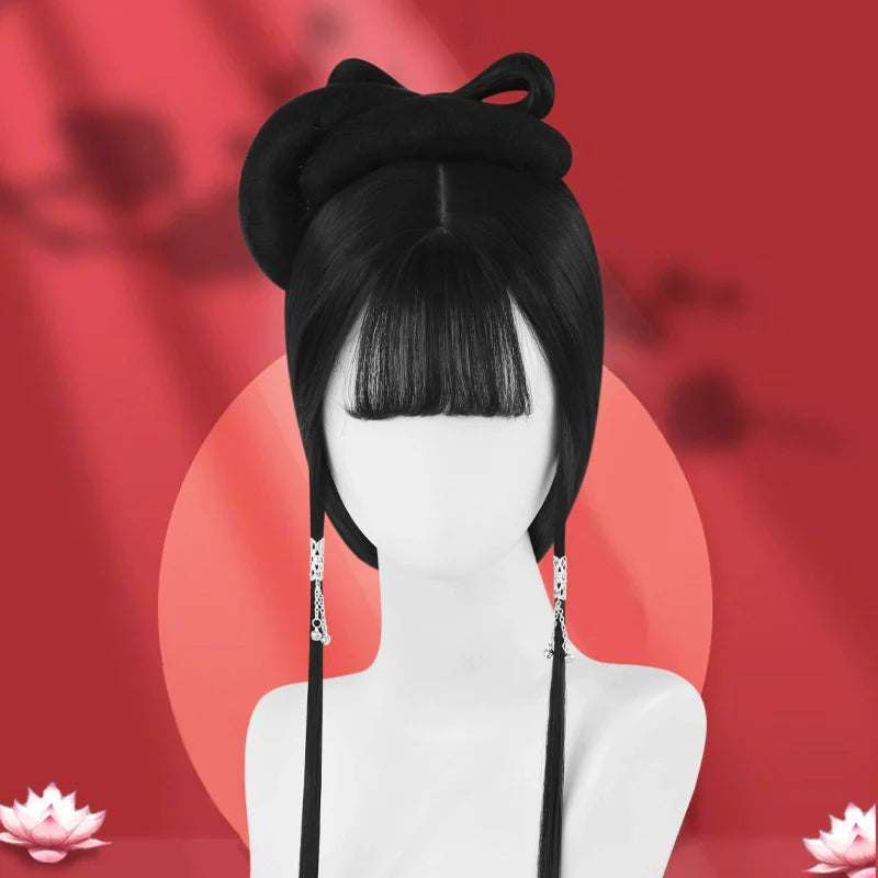 Graceful Silhouette - Chinese Style Hair Wig for Hanfu