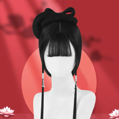 Graceful Silhouette - Chinese Style Hair Wig for Hanfu