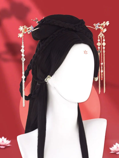 Soulful Beauty - Chinese Fairy Style Hair Wig for Hanfu