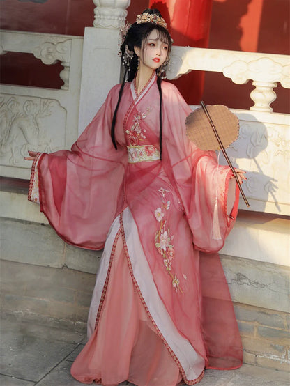 Dancing Fairy - Warring States and Han Dynasty Straight Hem Robe