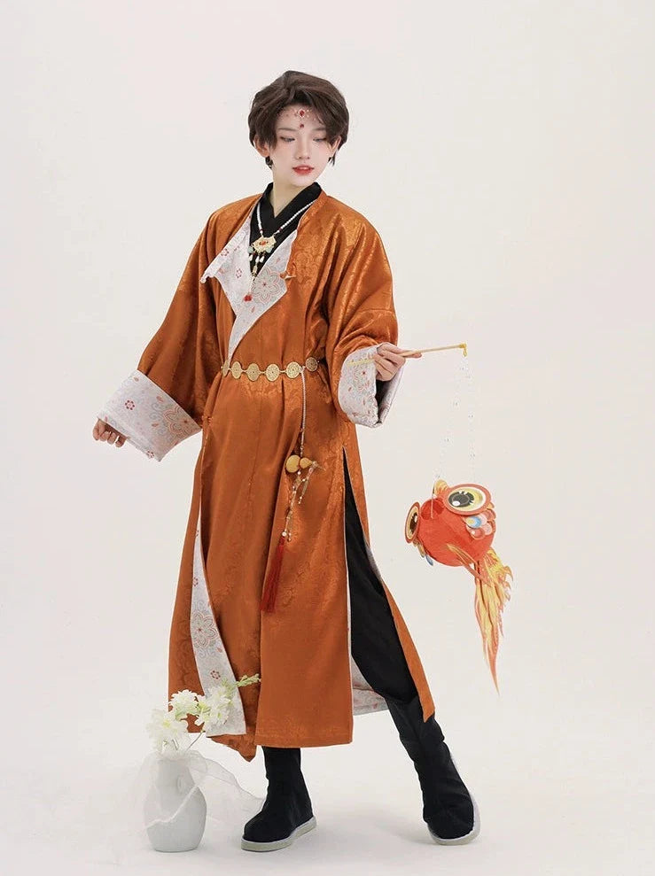 Tang Dynasty Hanfu Robe - Fleur Fountain 花辰
