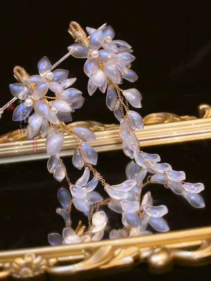 Hair Pins: Wisteria