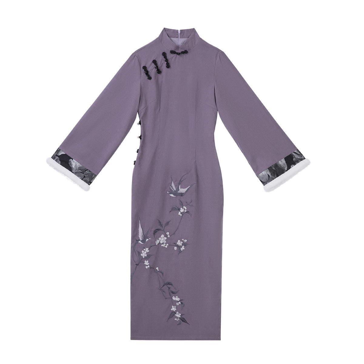Swallow's Returns 闻燕归 - New Chinese Style Modern Cheongsam Dress