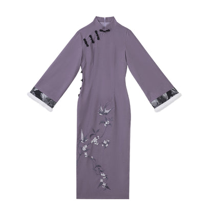 Swallow's Returns 闻燕归 - New Chinese Style Modern Cheongsam Dress