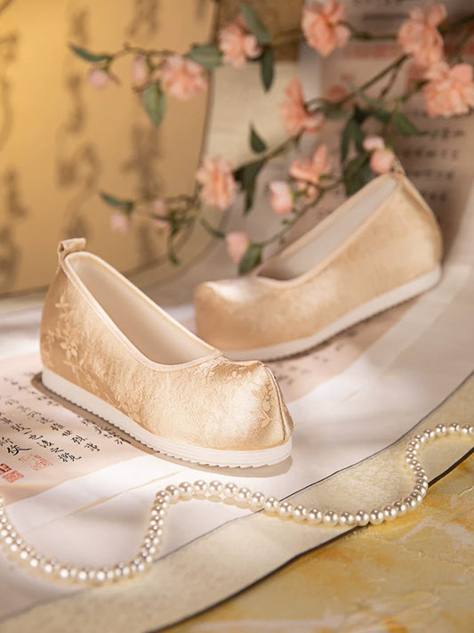Rachel - Traditional Brocade Hanfu Shoes