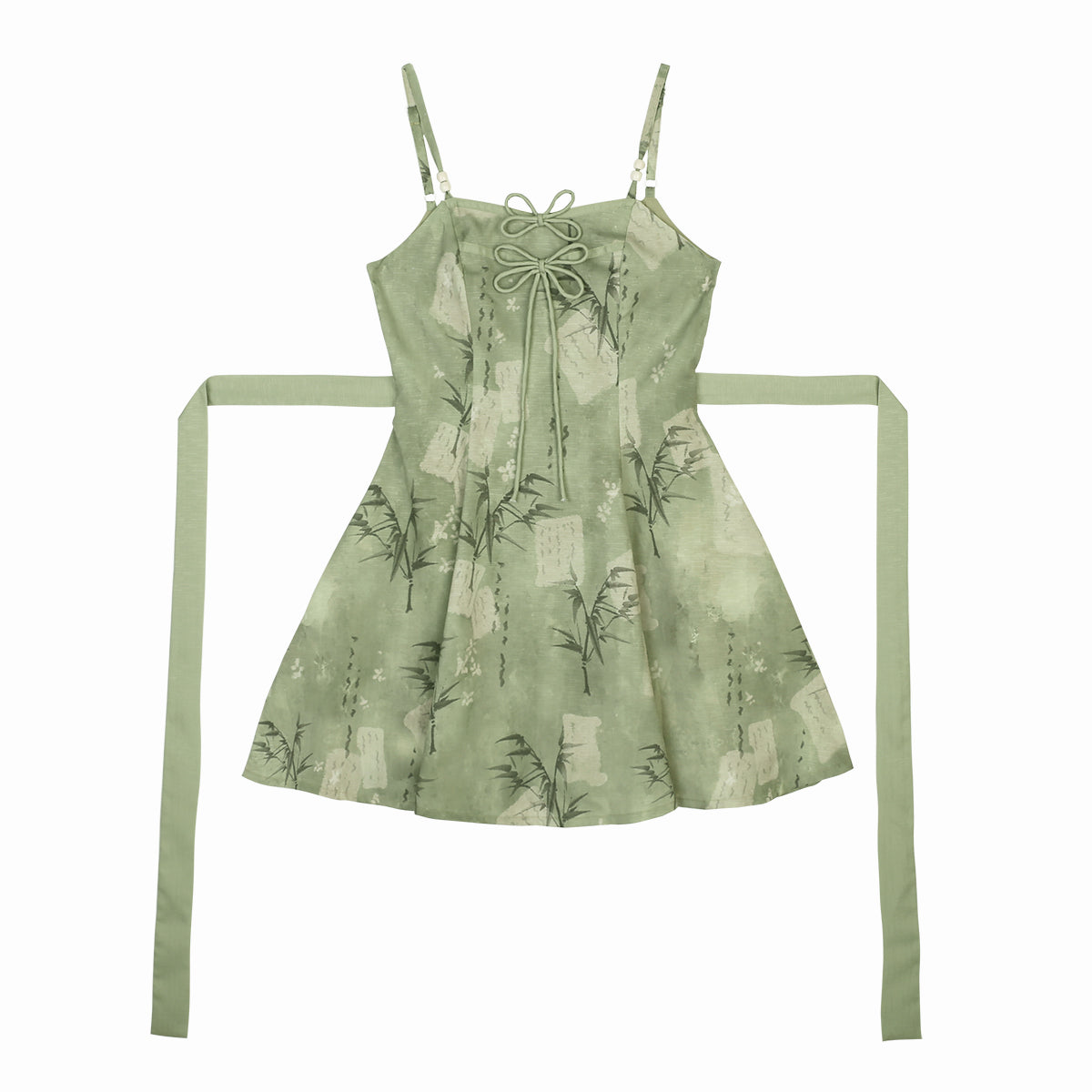 Bamboo Language 竹语 - New Chinese Style Summer Sundress