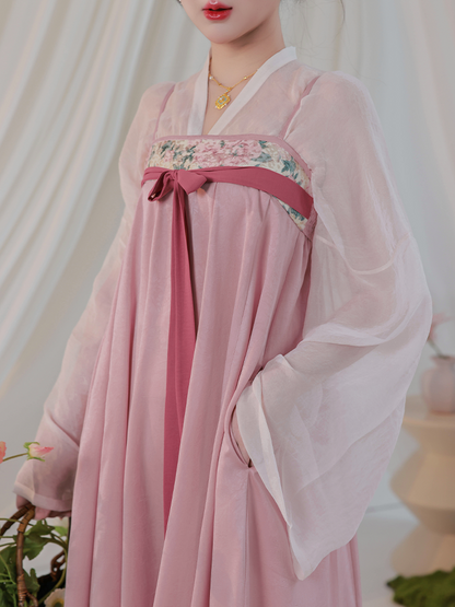 Full of Spring 满春娇 - New Chinese Style Tang Dynasty Hanfu (Preorder)