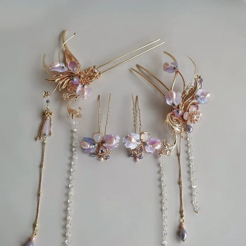 Hanfu Hair Accessories Set: Immortal Ziya