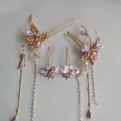 Hanfu Hair Accessories Set: Immortal Ziya