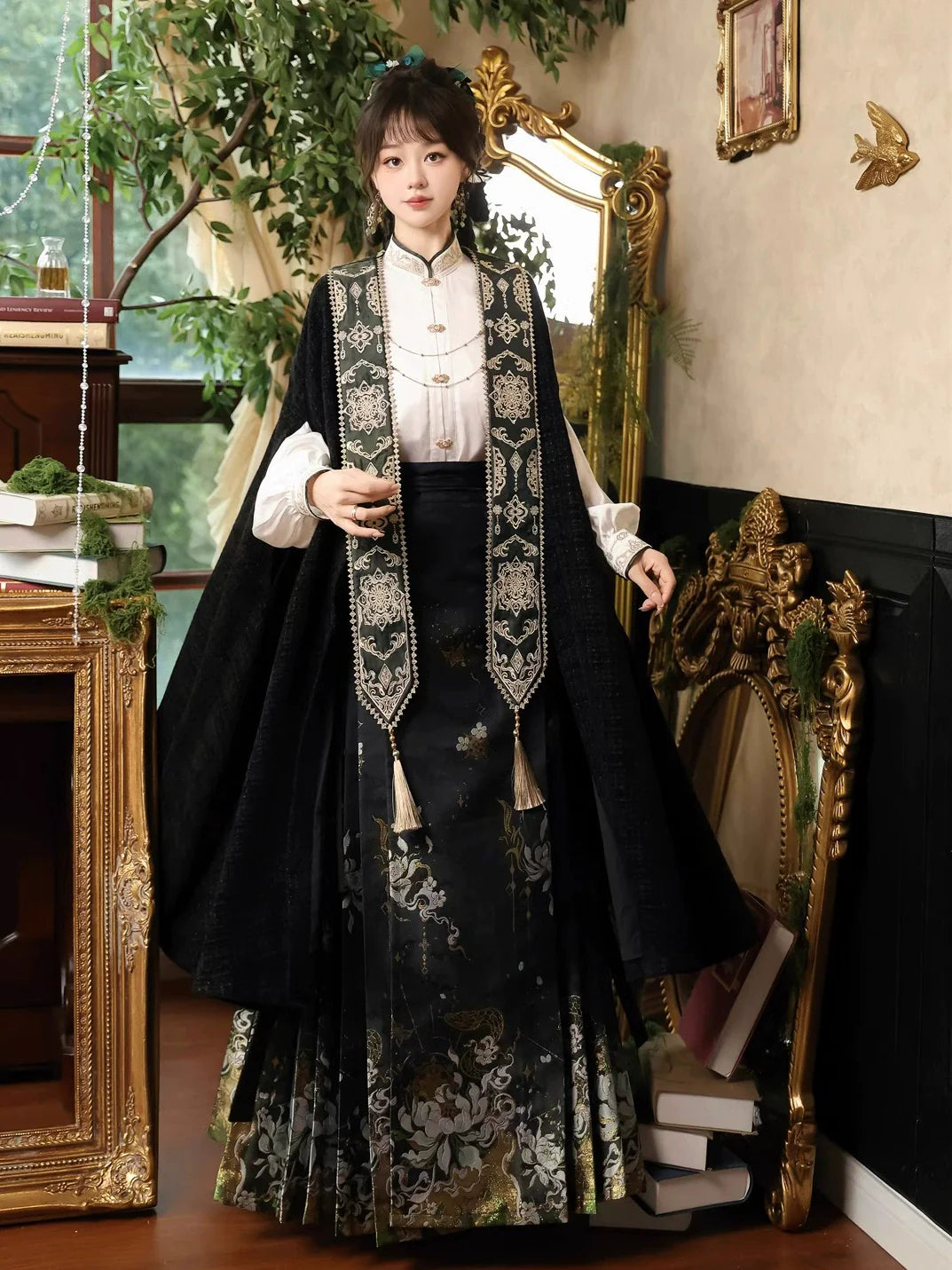 Ming Dynasty Modern Hanfu, New Chinese Style, Mamianqun, Nightmare 青魇 (Preorder)