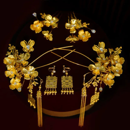 Chinese Wedding Hair Accessories: Passion
