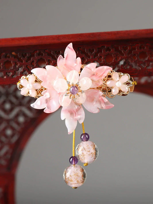 Back Hair Pin: Antique Pink
