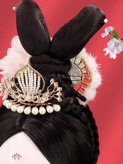 Literary Glow - Chinese Style Hair Wig for Hanfu