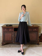 Romantic Ruffle Rose Blouse