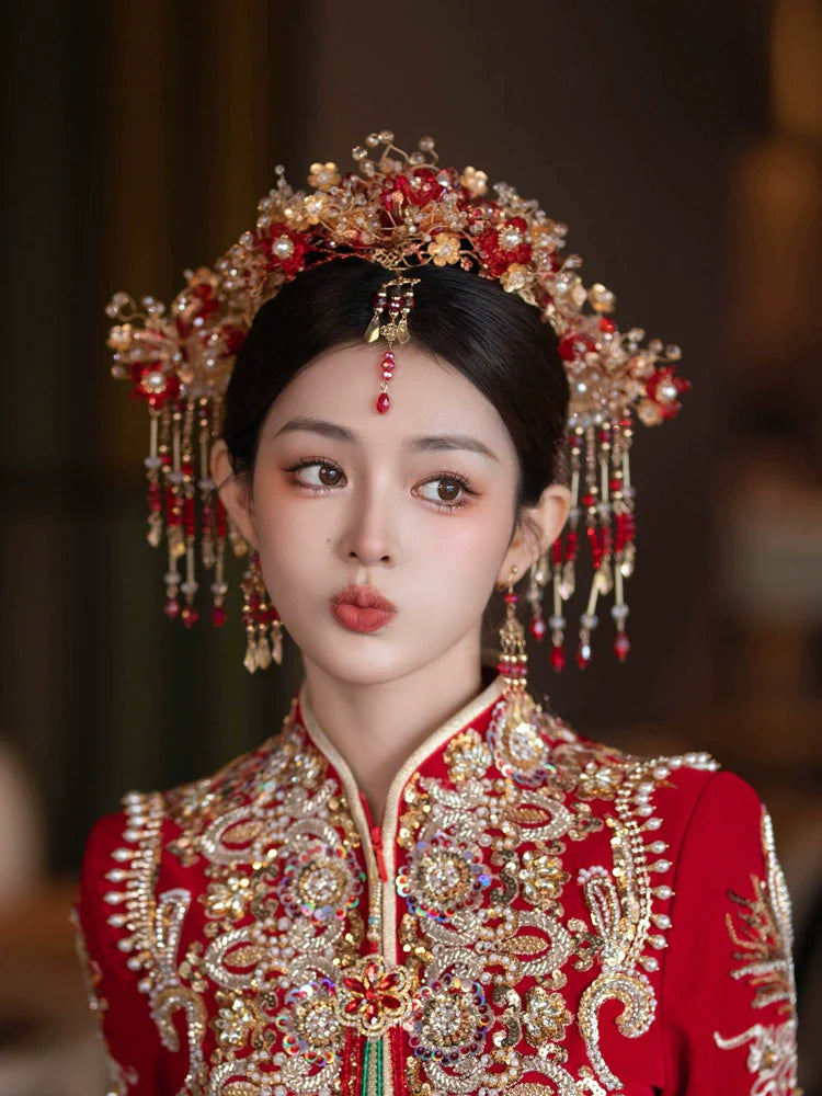 Chinese Wedding Hair Accessories: Lovet