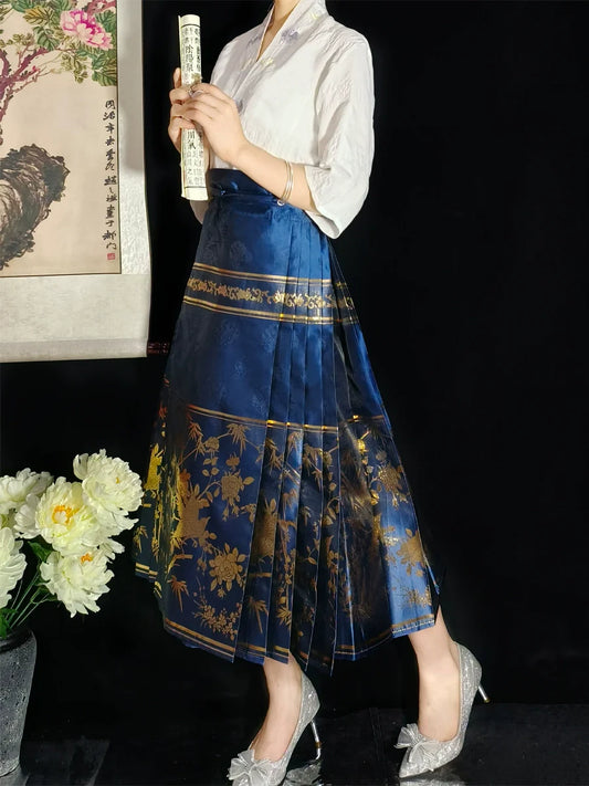 Golden Bamboo - New Chinese Style Ming Dynasty Hanfu